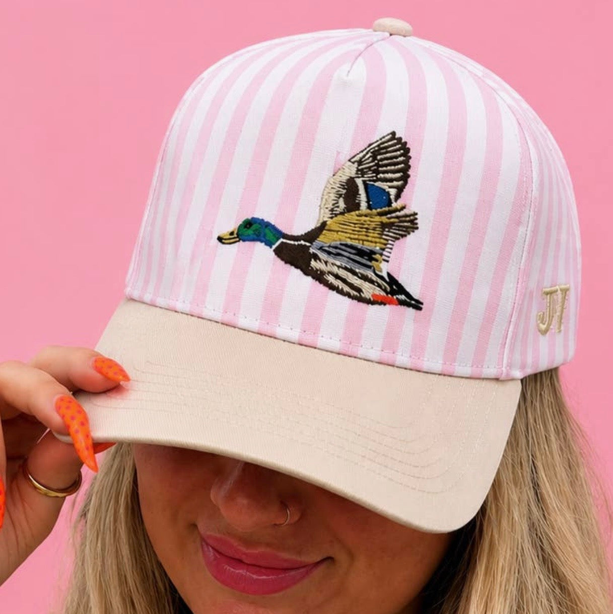 Pink Flying Duck Hat
