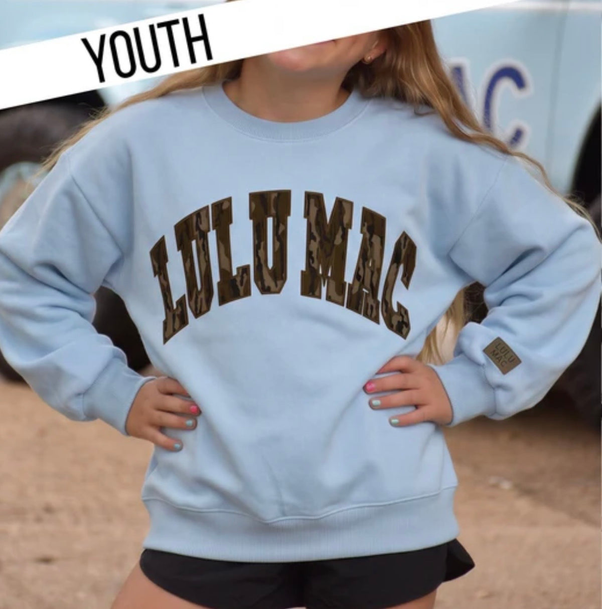 Youth Blue with Camo(Bottomland)