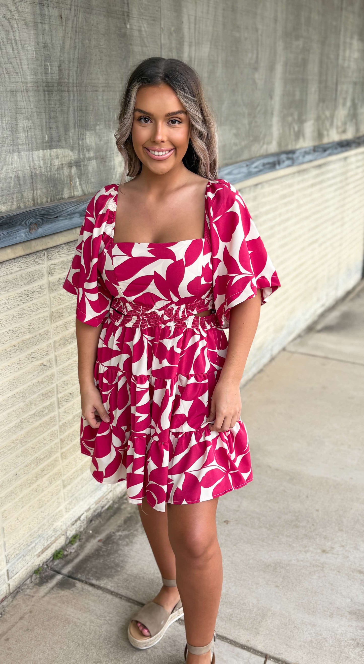 Magenta Dress
