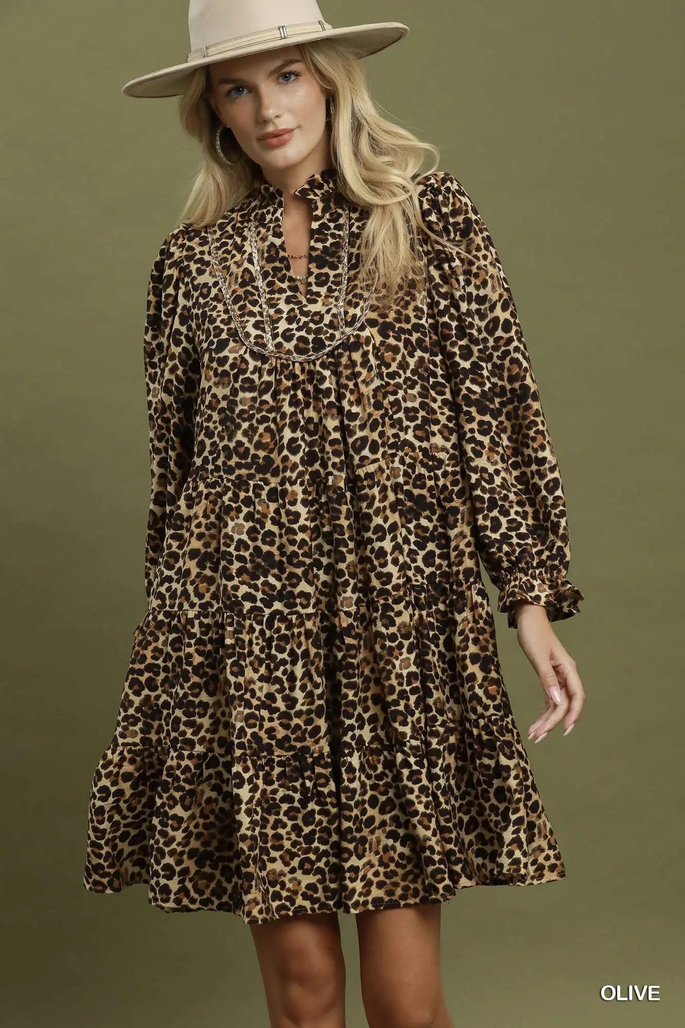 Umgee Leopard Dress