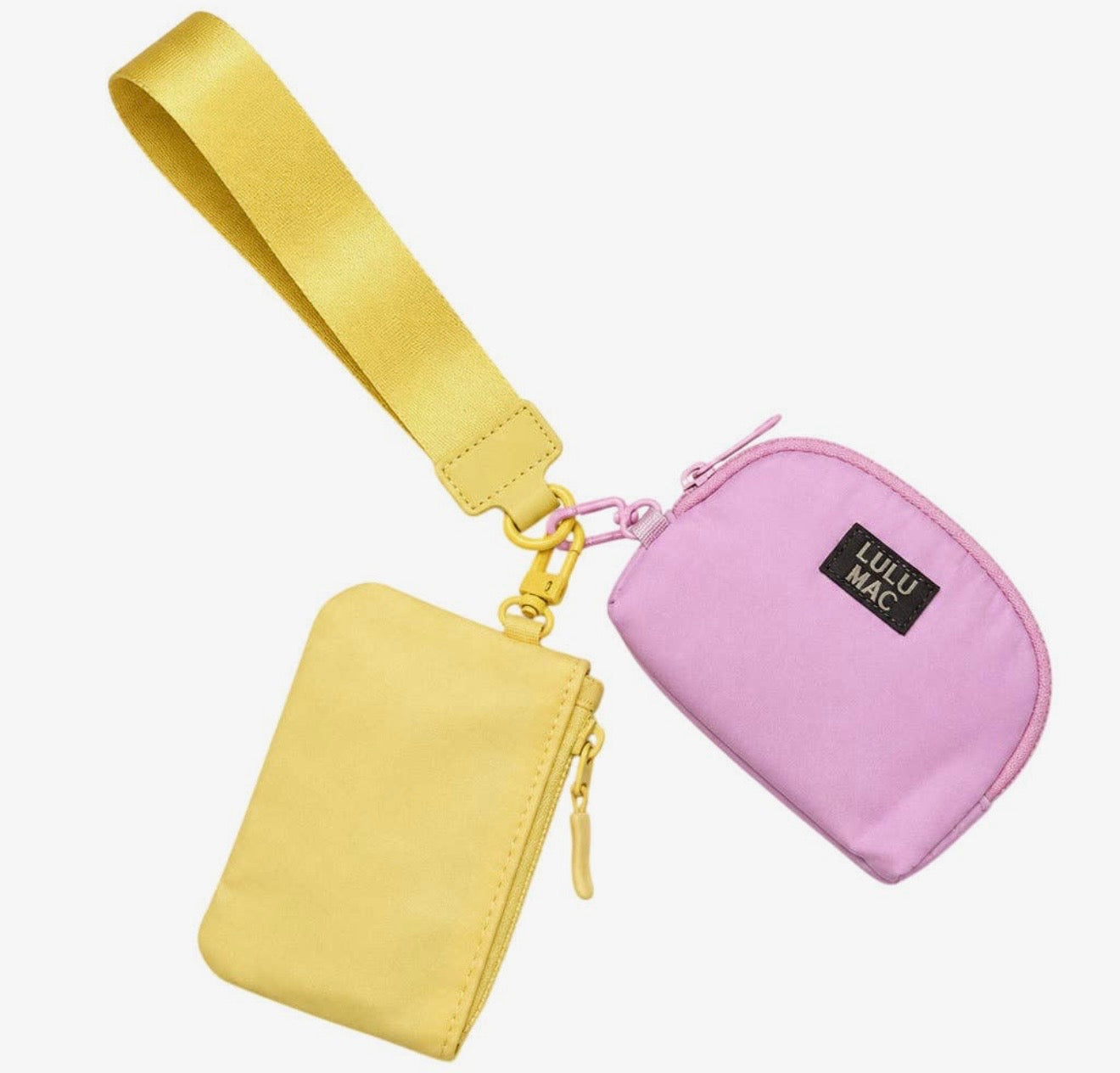 Lulu Mac Wristlet-Butter/Pink