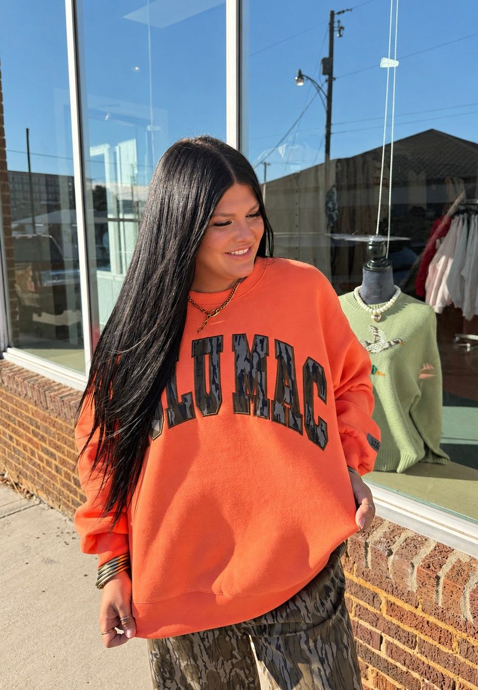 Lulu Mac Orange With Camo