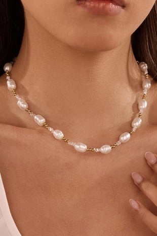 Tarnish Free Pearl Necklace