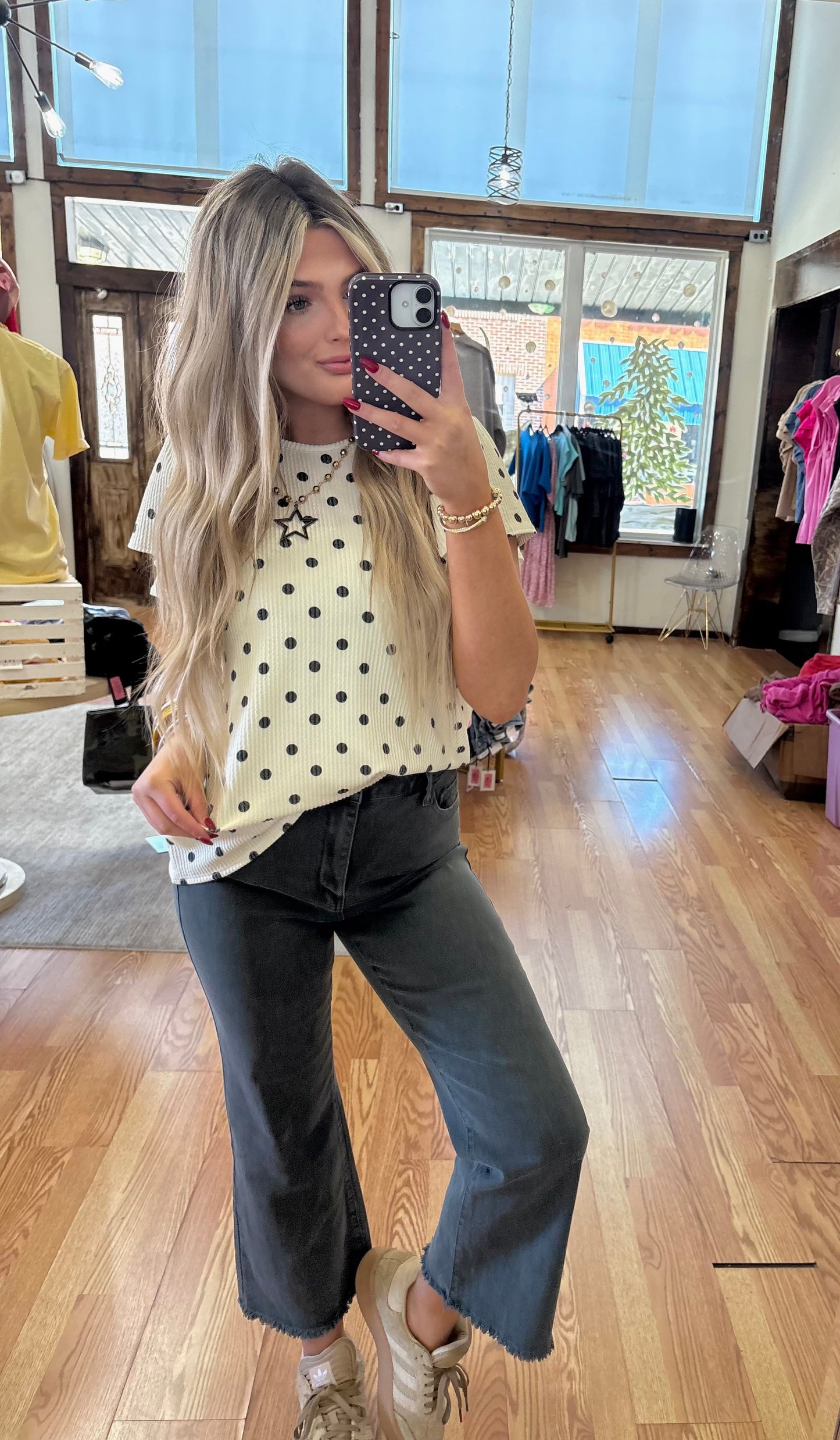 Zenana Ash Black Pant