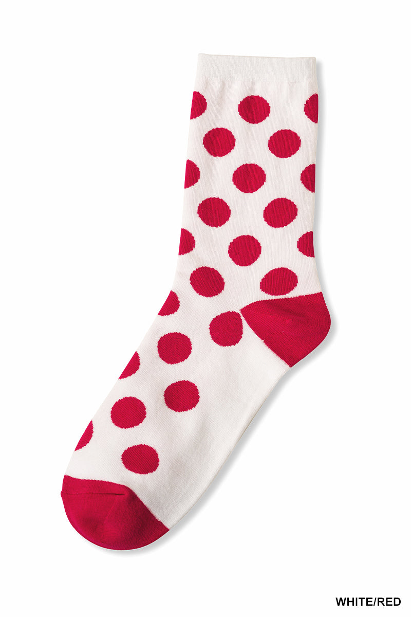White&Red Socks