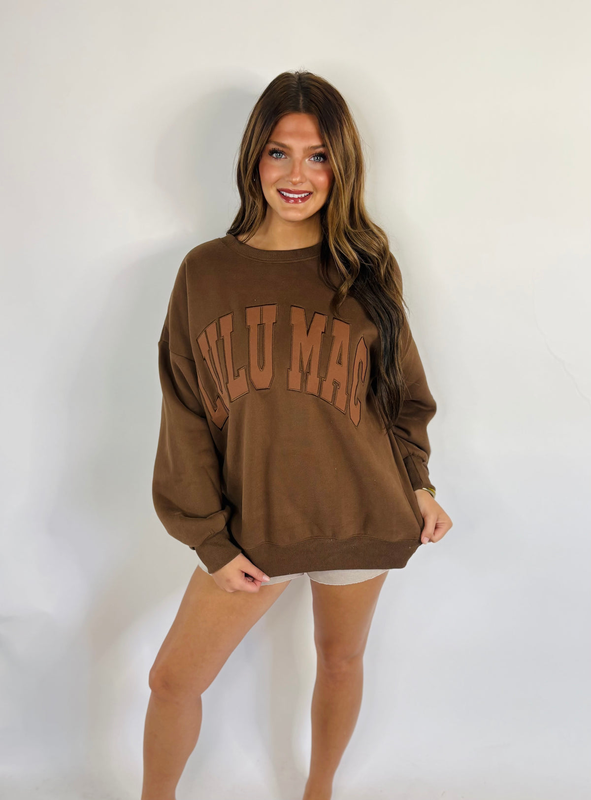 Lulu Mac Brown&Brown Sweatshirt