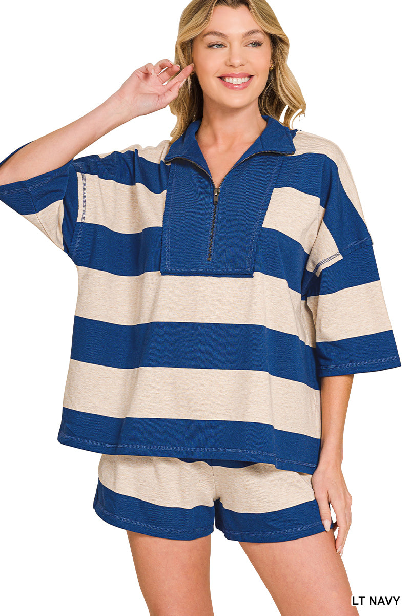French Terry Set-Navy