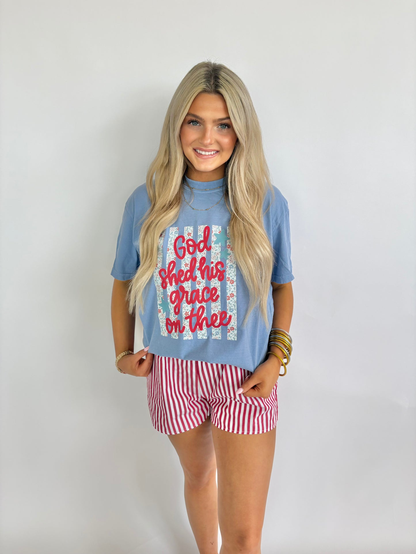God Shed His Grace Tee