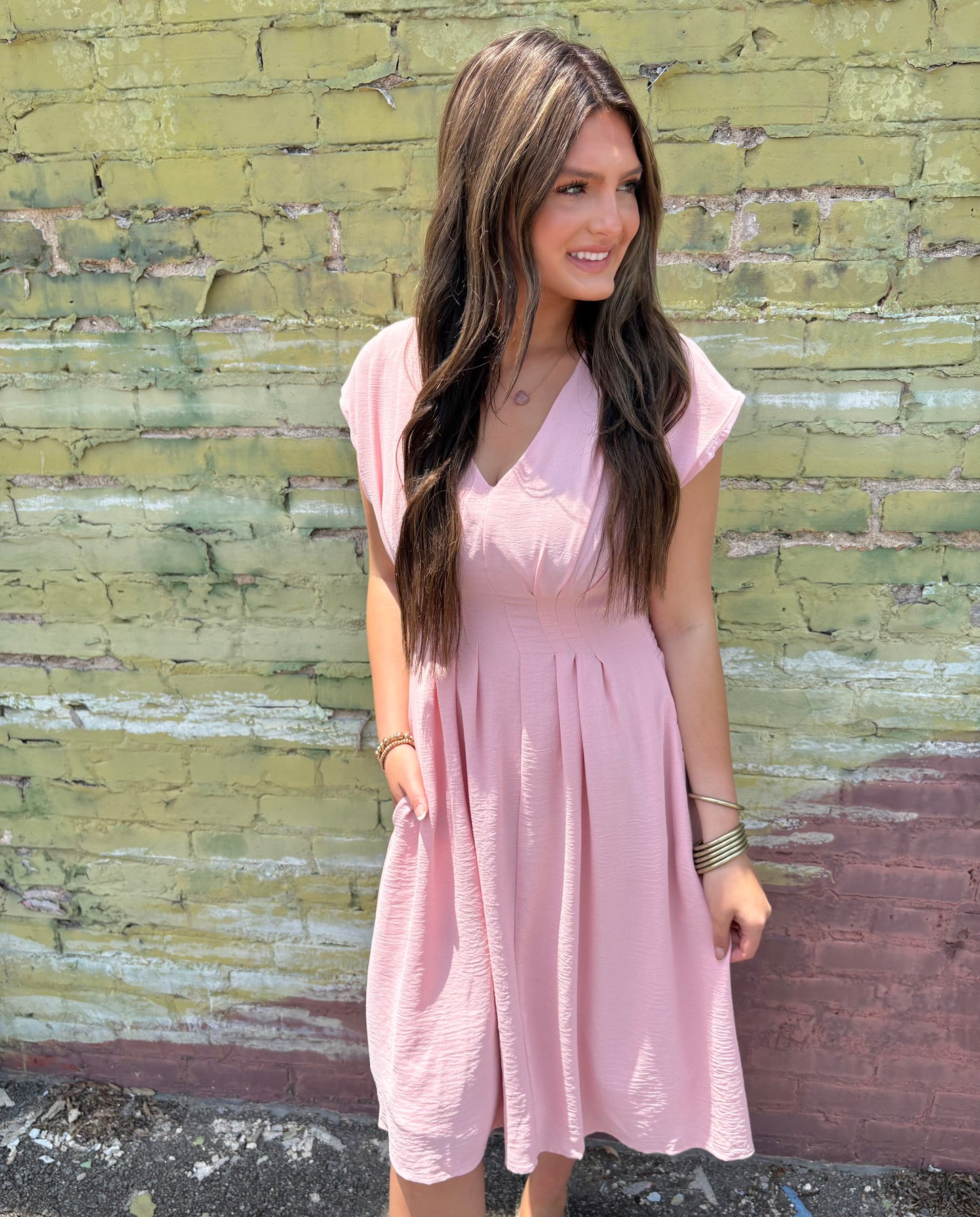 Haptics Blush Dress