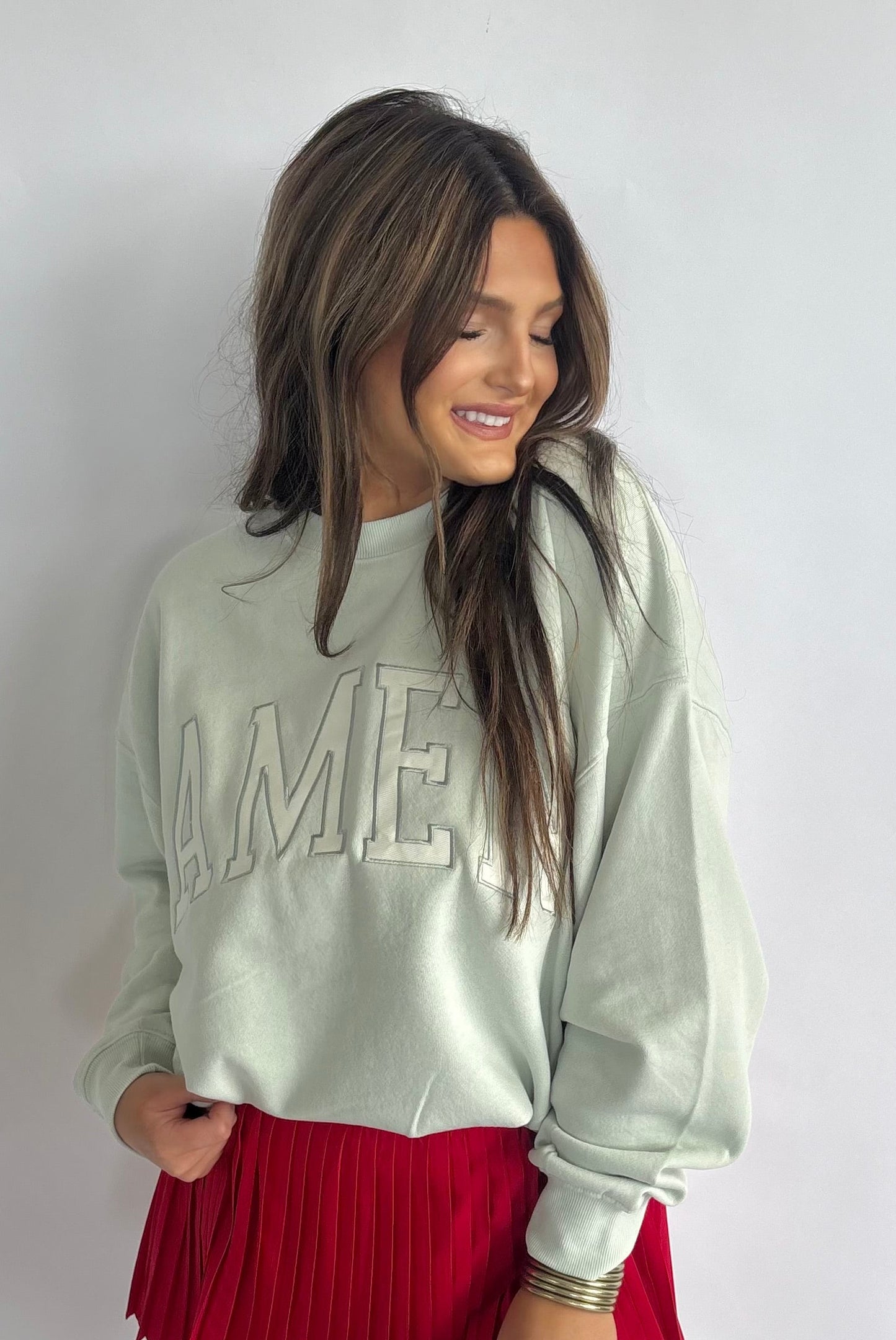 Amen Sweatshirt-Green