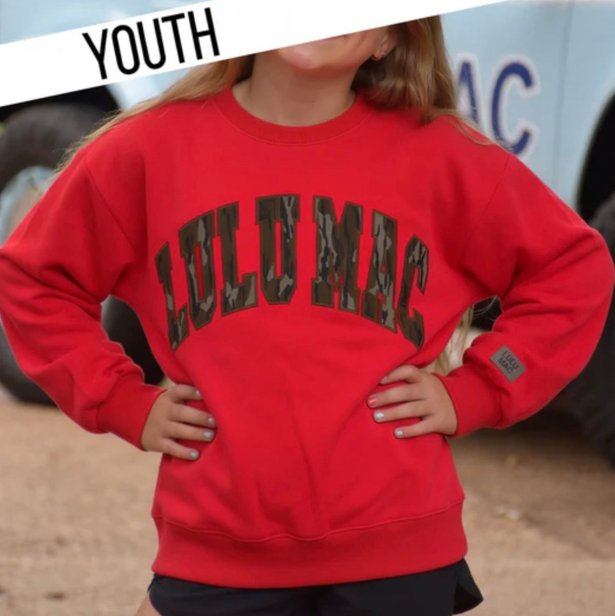 Youth Red & Camo(Bottomland)
