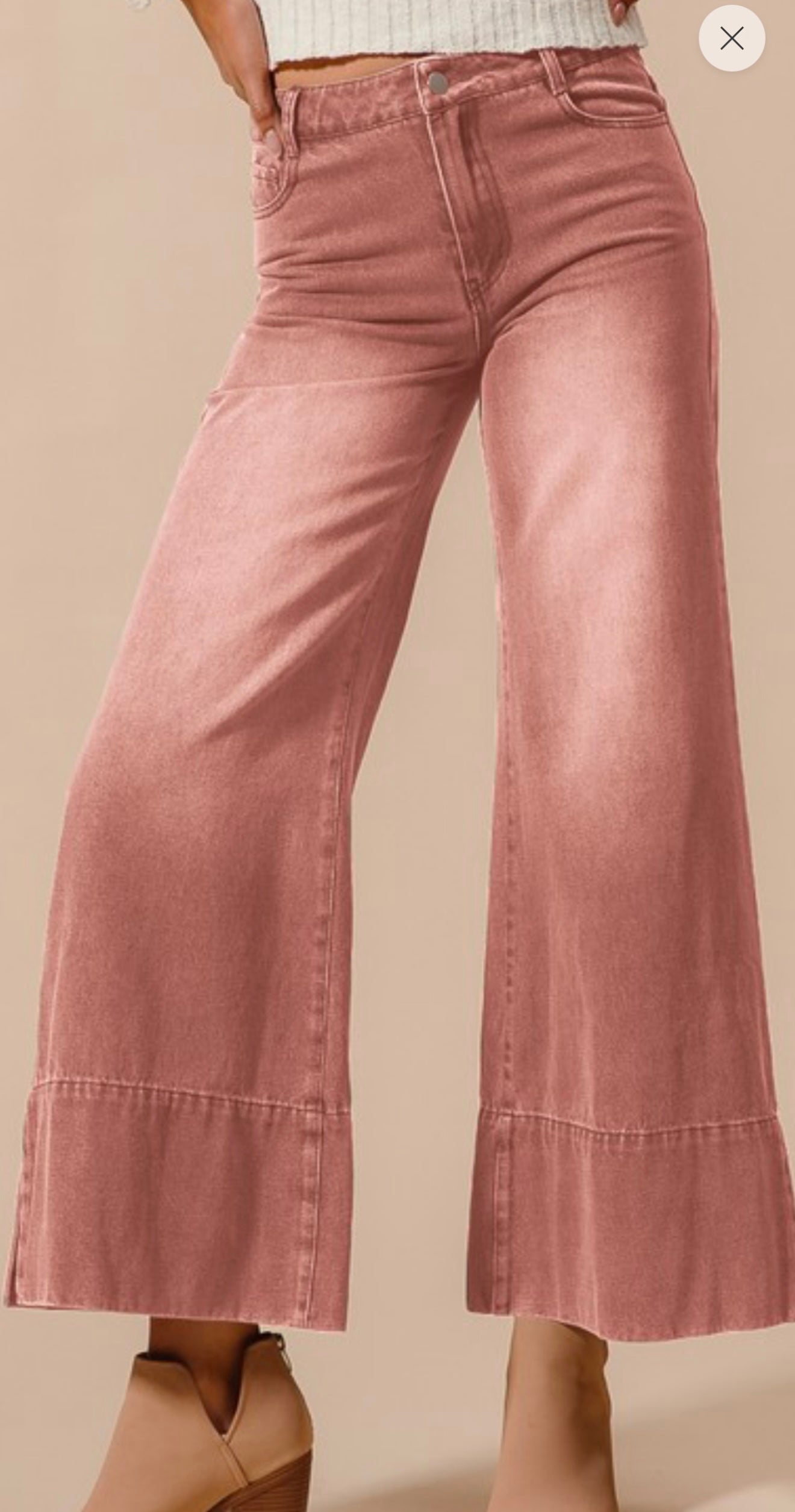 Vintage Crop Jeans