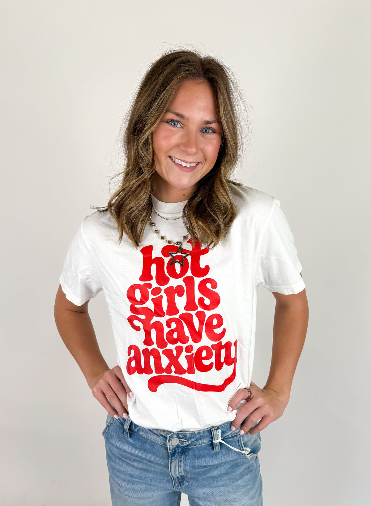 Hot Girls Have Anxiety Tee