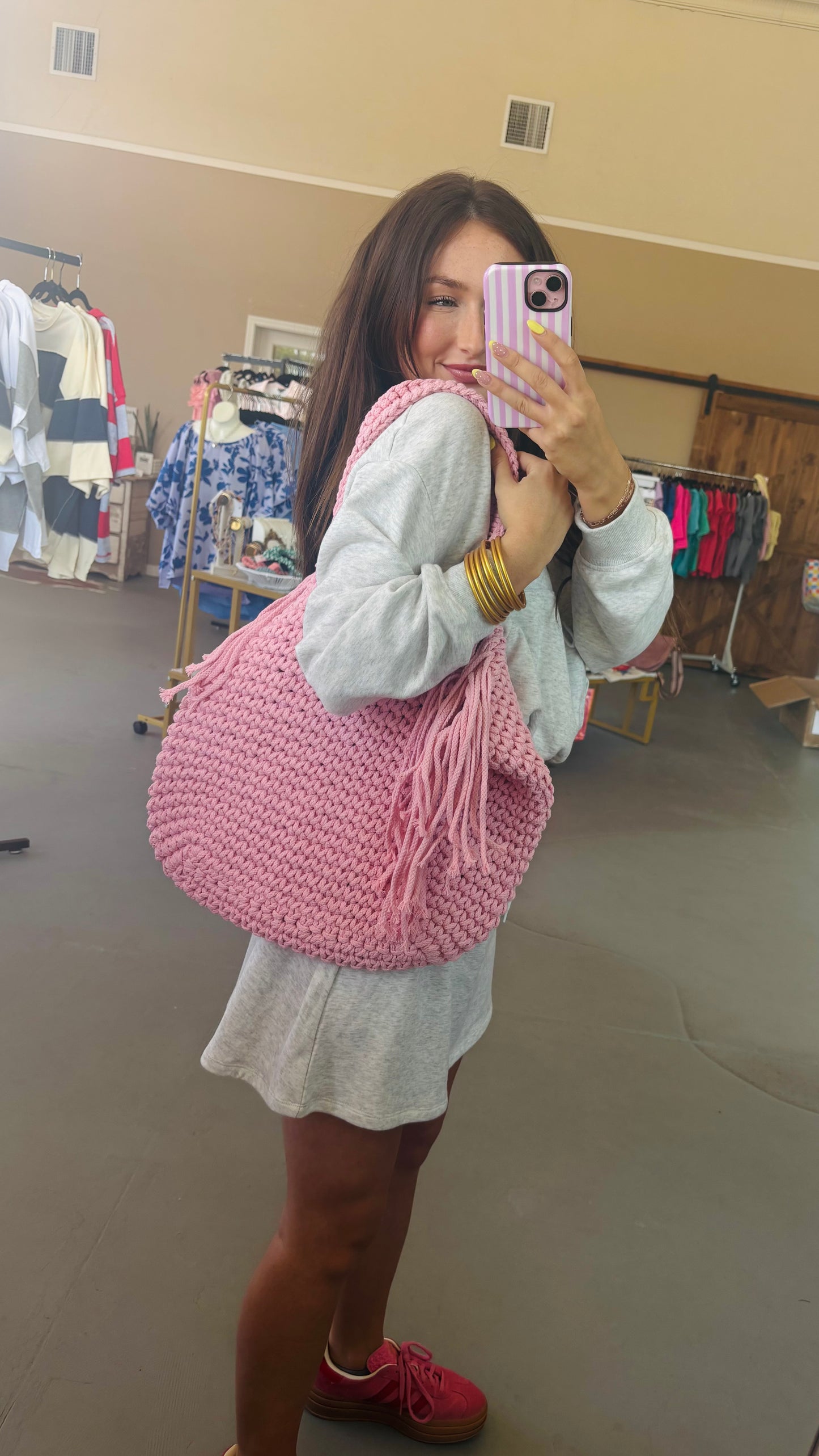 Satchel Bag (Pink)