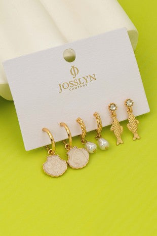 Fish Earring Trio