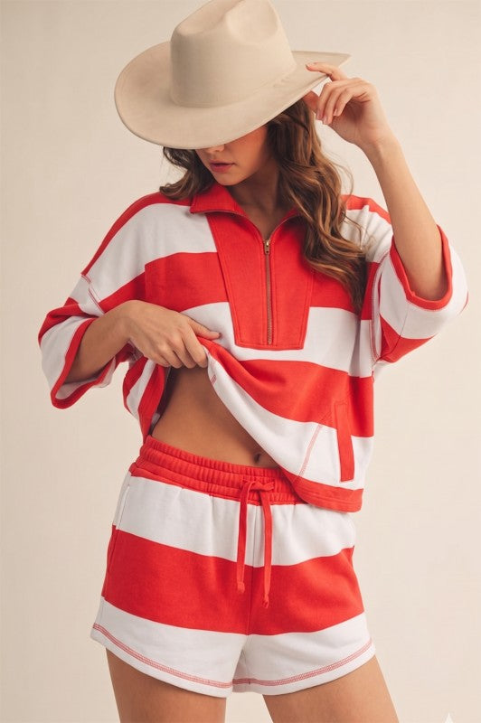 Game Day Set-Red/Ivory