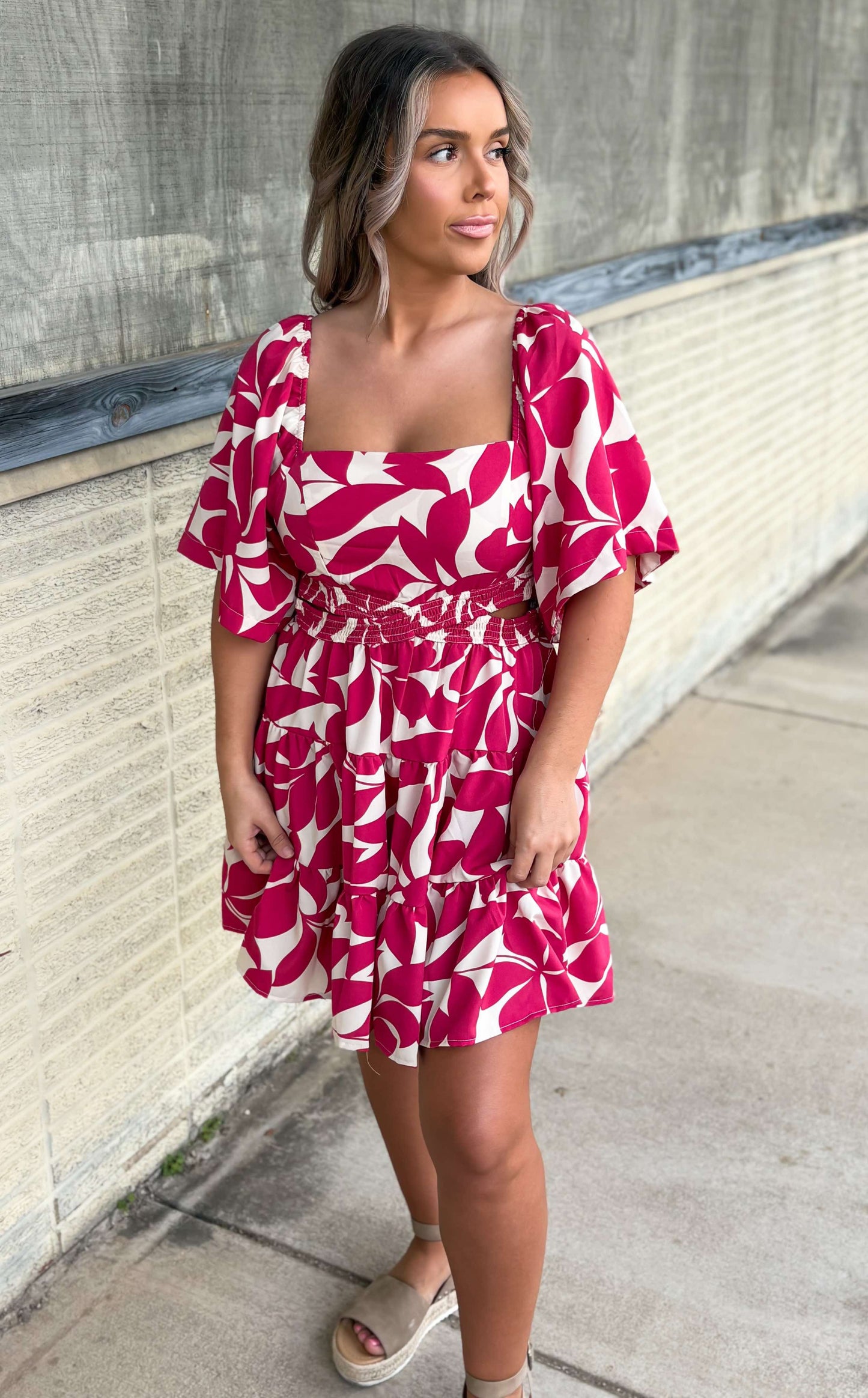 Magenta Dress