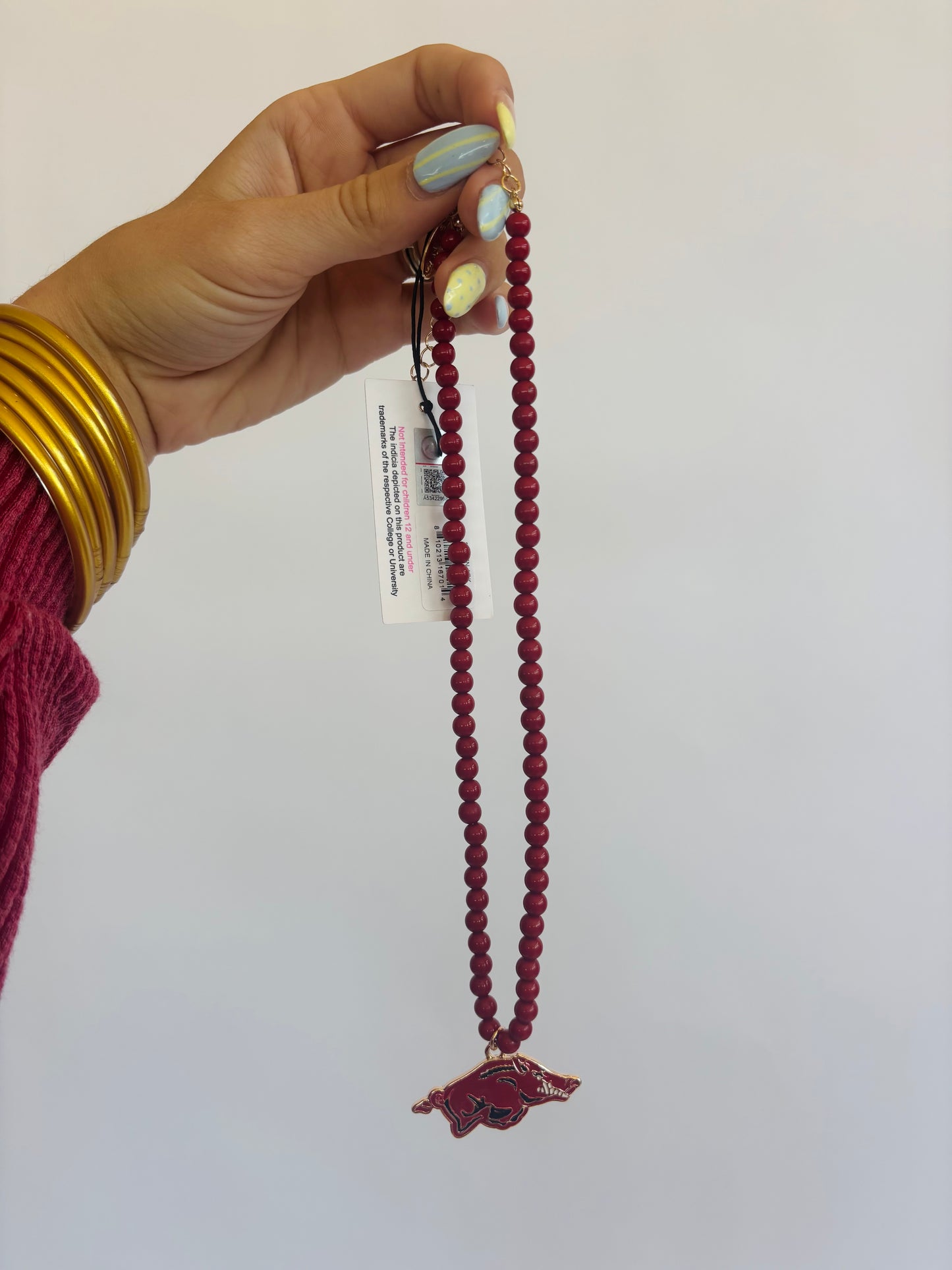 Arkansas Beaded Necklace