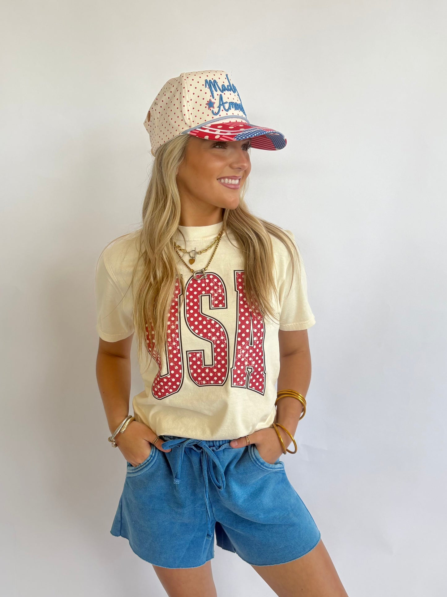 Fleece Drawstring Shorts-Ocean Blue