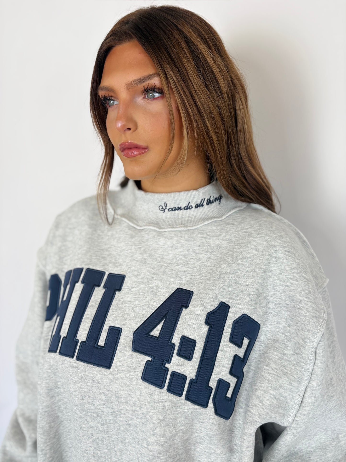 Phil 4:13 Mockneck