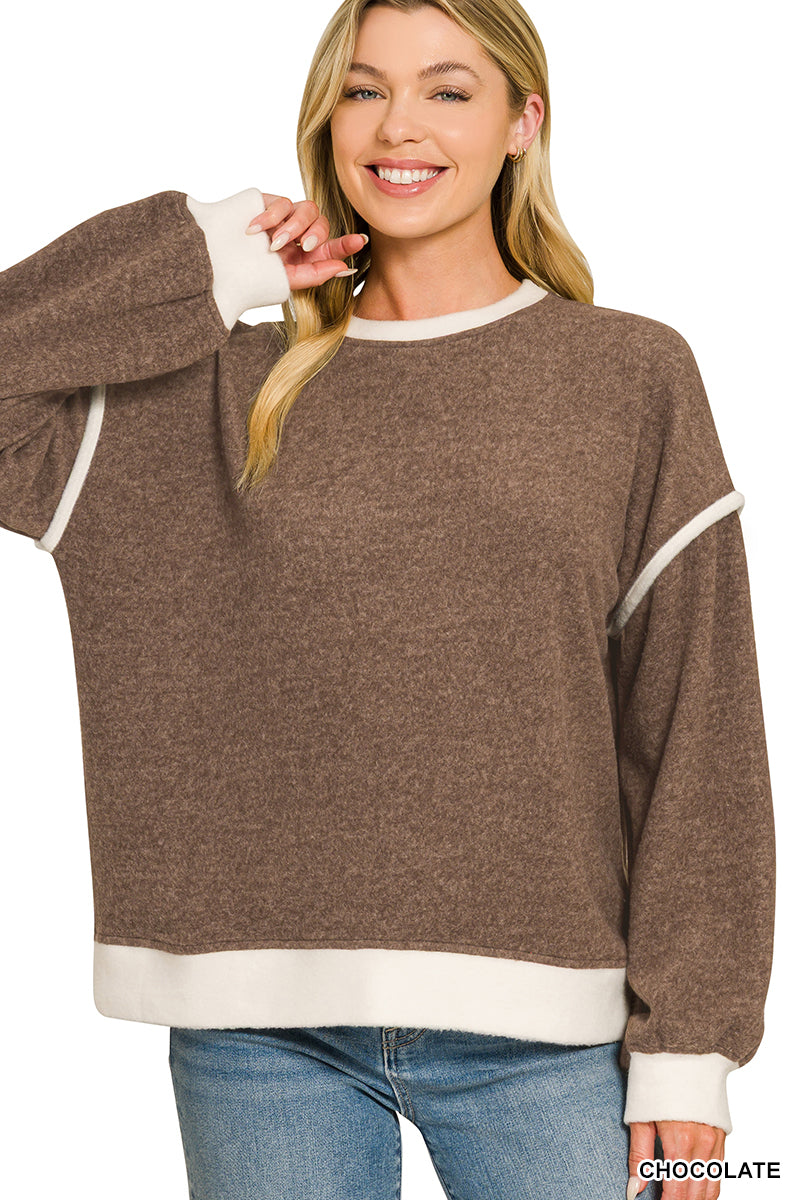 Brushed Chocolate Top