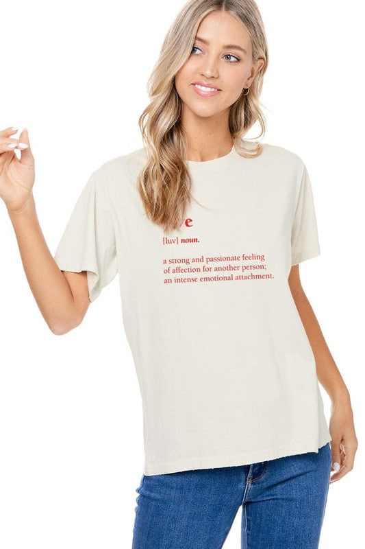 Love Graphic Tee