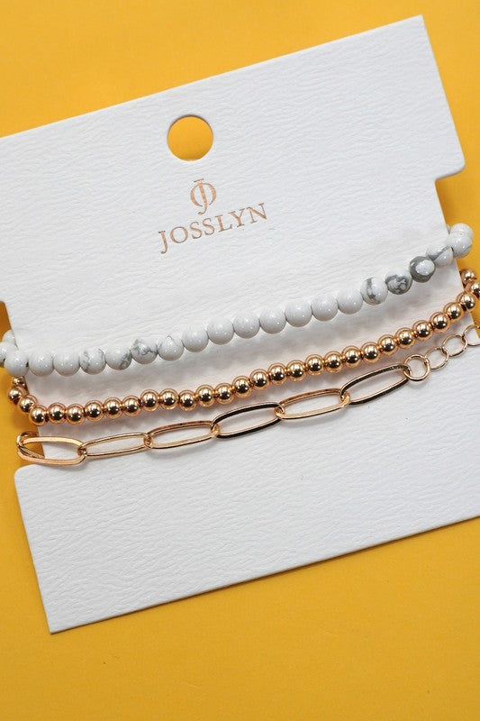 Multi Layer Chain Link Bracelet