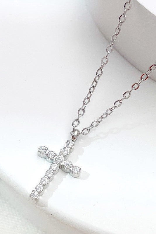 Stainless Steel Cross Necklace