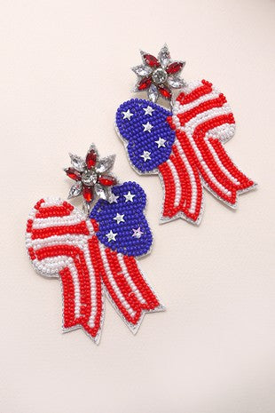 4th of July Earrings