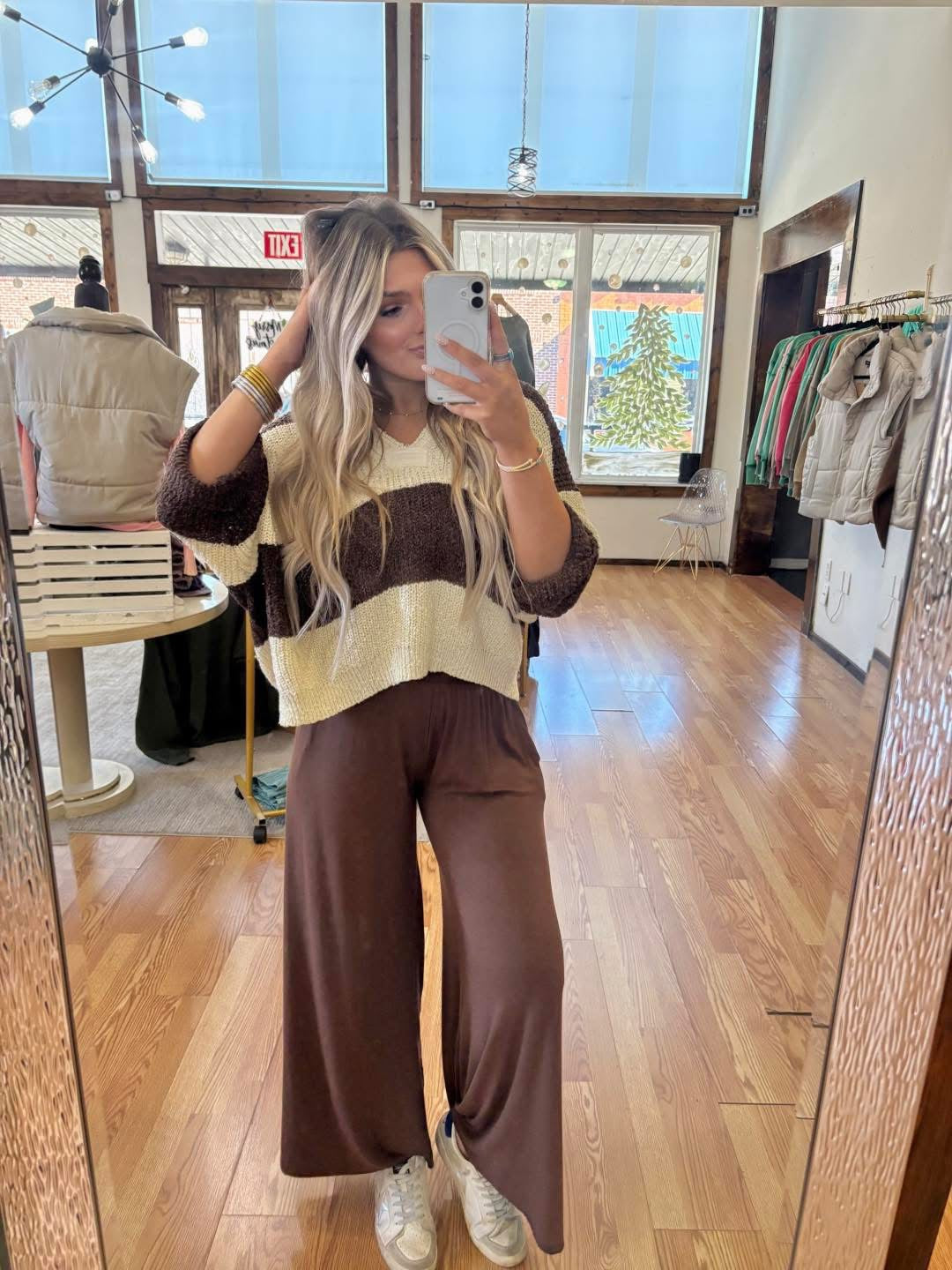 Wide Leg Linen Pant