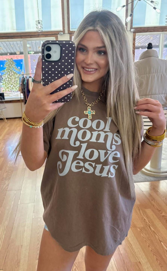 Cool Moms Love Jesus Tee