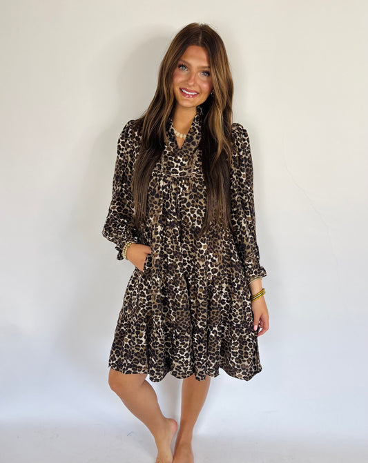 Umgee Leopard Dress