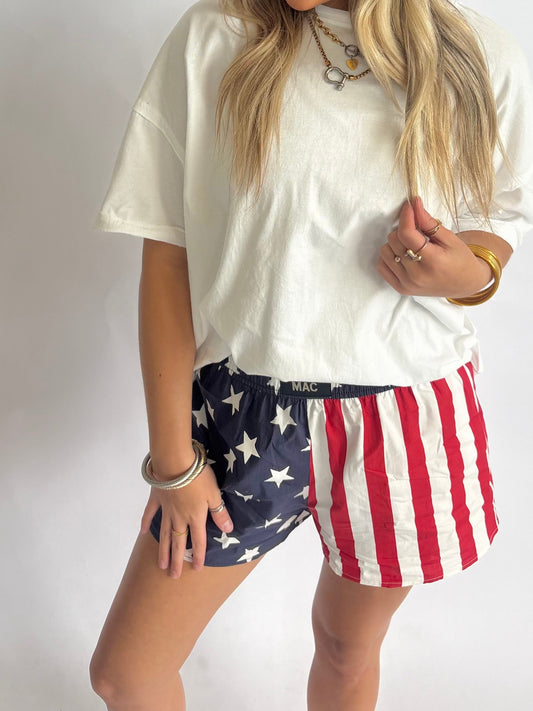 Star and Stripe Short