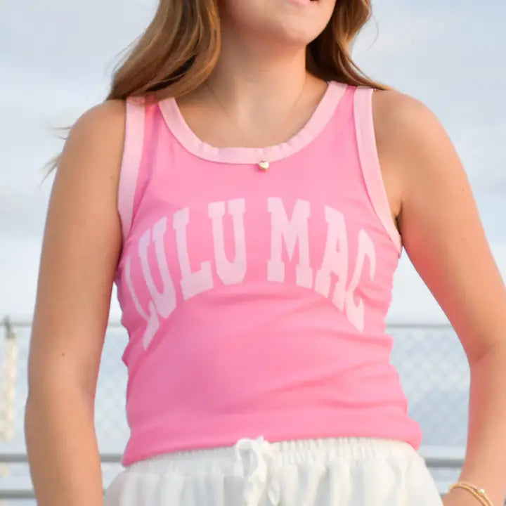 Pink/Pink Lulu Mac Tank