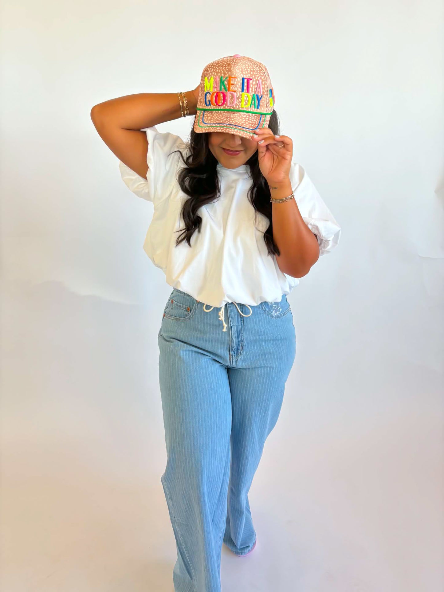 Bubble Ivory Top