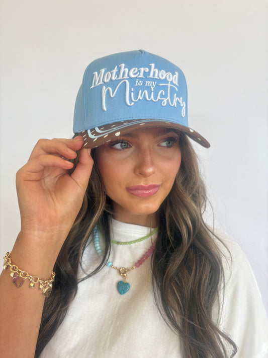 Motherhood Is My Ministry Hat