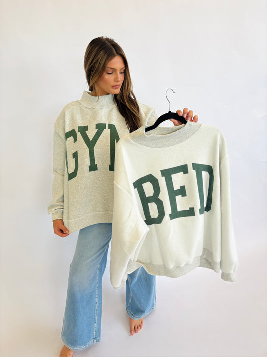 Gym/Bed Mockneck