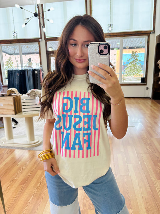 Big Jesus Fan Tee