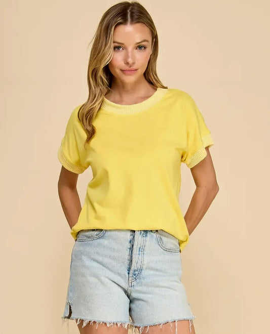 Les Amis Yellow Top