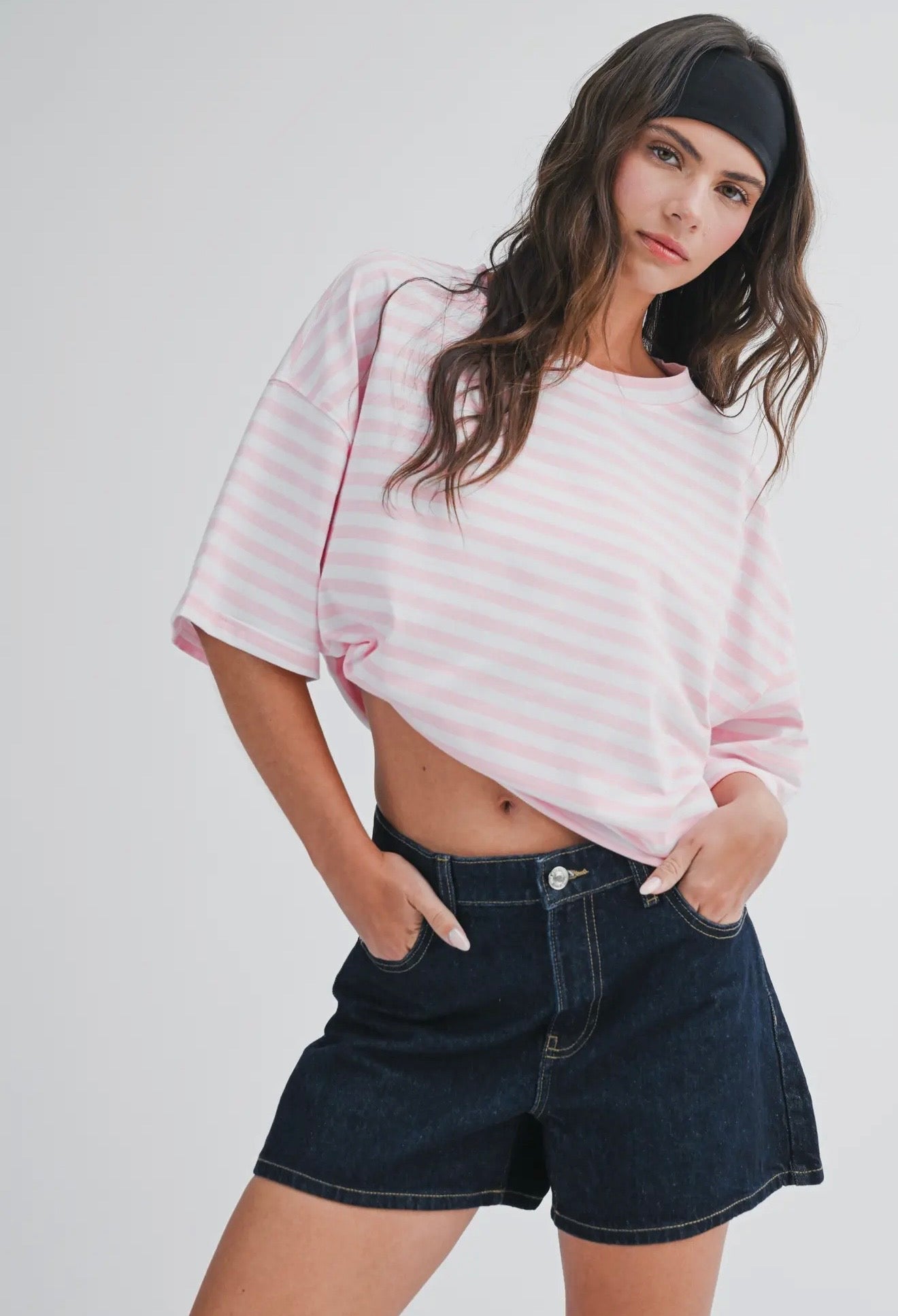 Stripe Boyfriend Tee