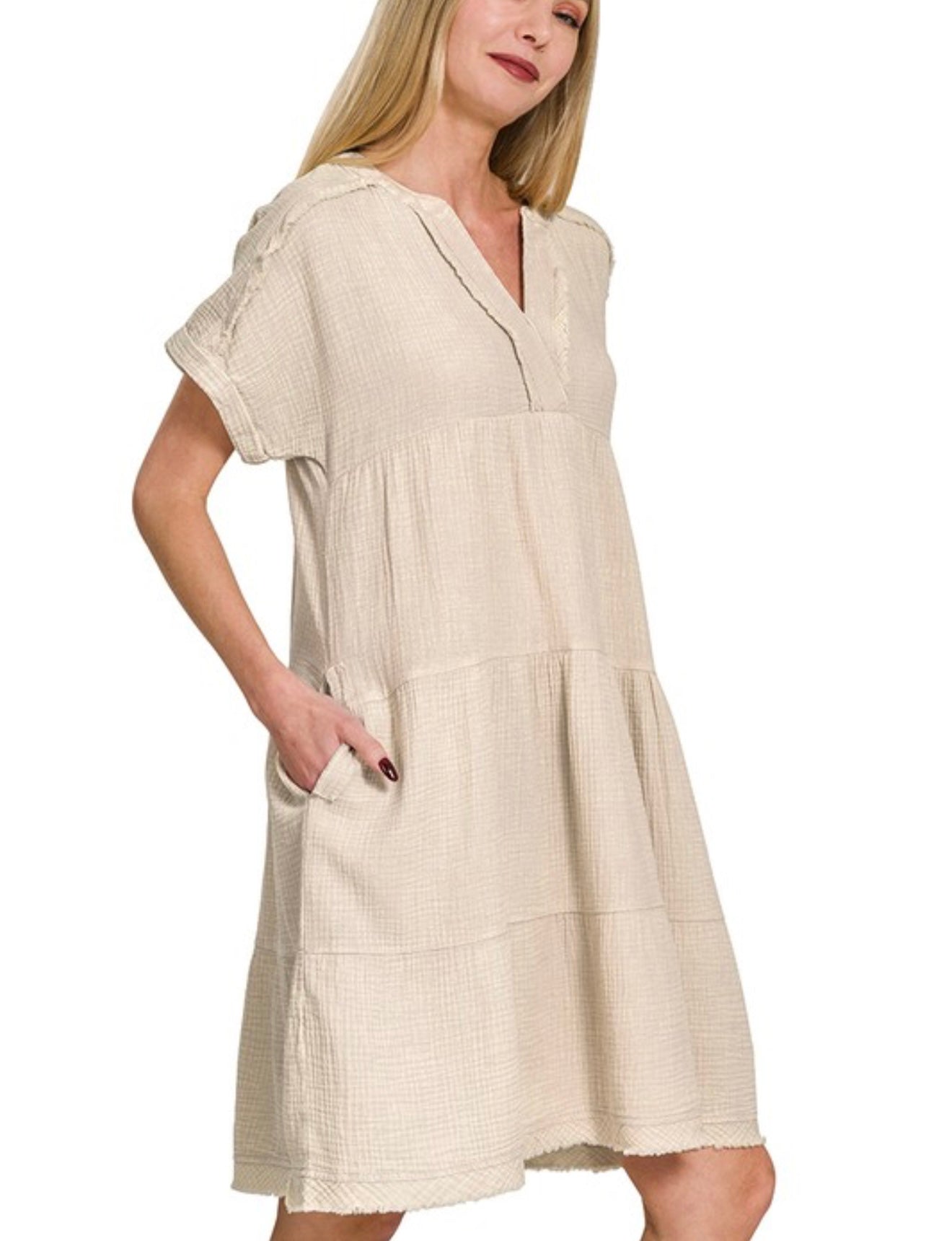 Double Gauze Dress