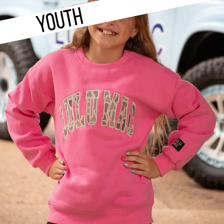 YOUTH LuluMac Pink with Camo