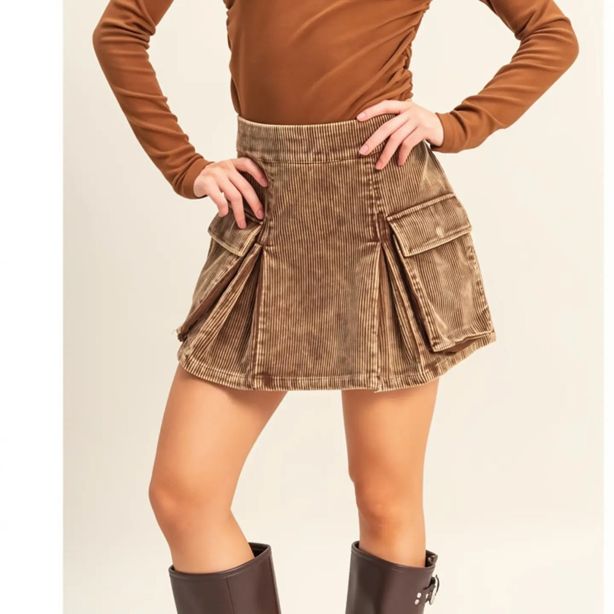 Cargo Style Skirt