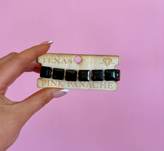 Square Bead Bracelet(Black)