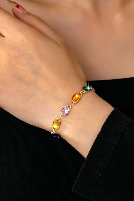 Rainbow Gem Bracelet