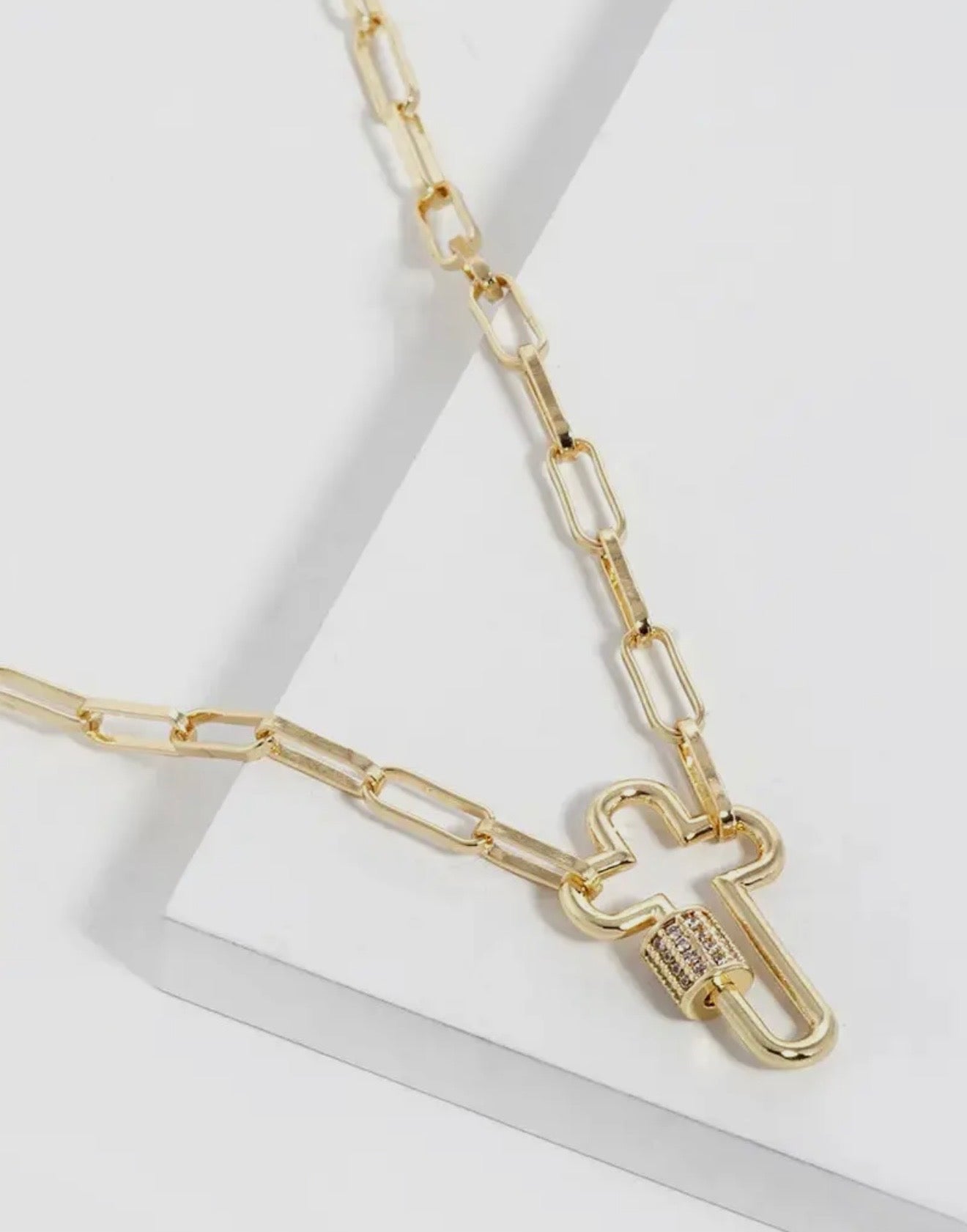 Cross Chain Necklace