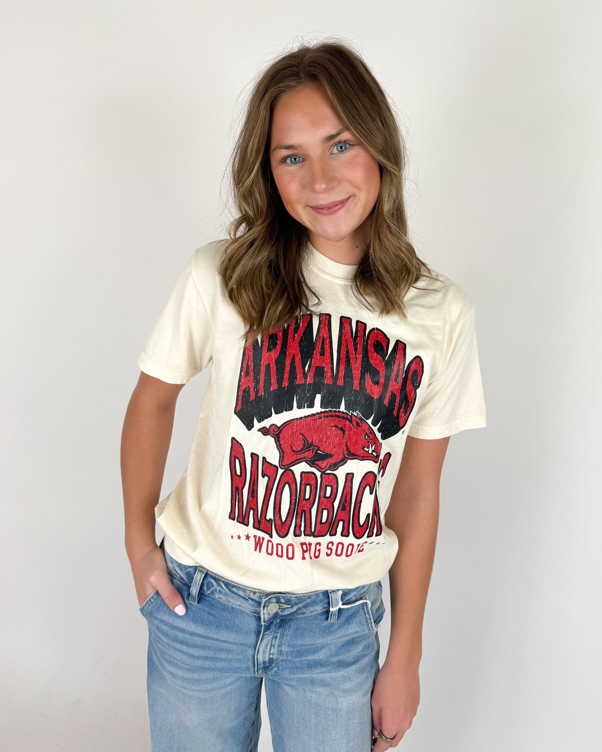 Plus Arkansas Razorbacks Tee