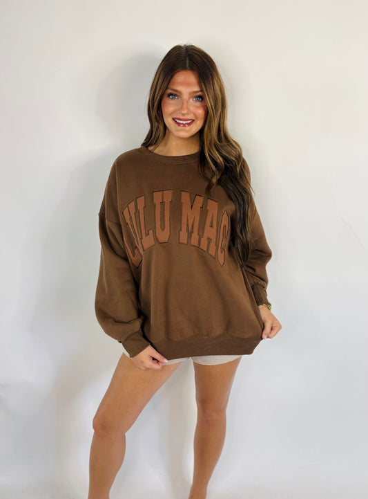 Lulu Mac Brown&Brown Sweatshirt