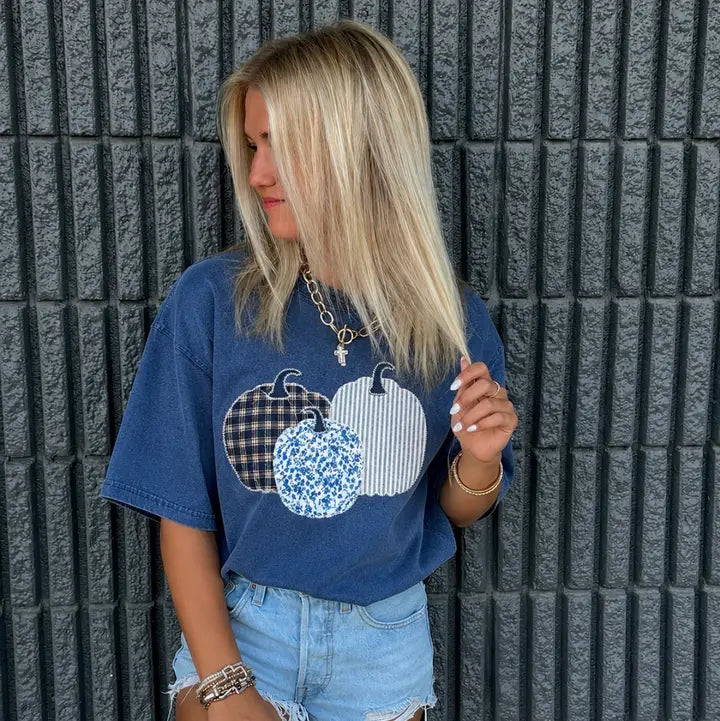 Blue Pumpkin Tee