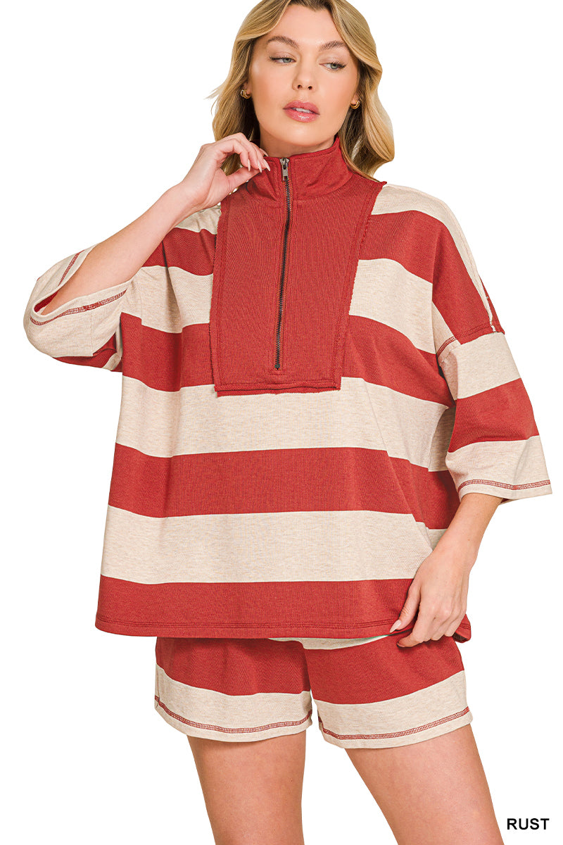 French Terry Set-Rust